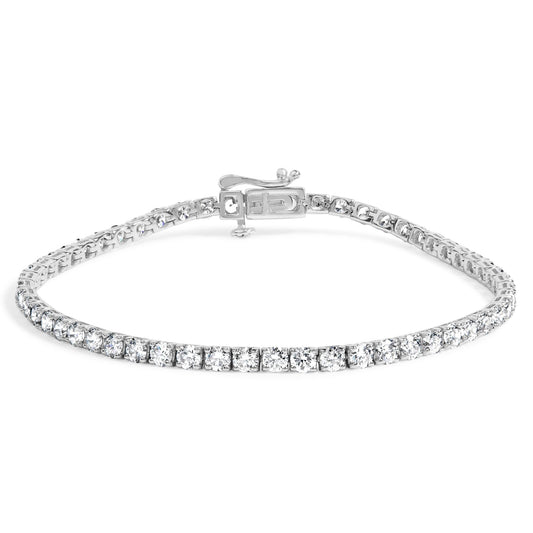 Sovereign Line: Solid 14K Gold 5 Carat G-VS Diamond Bracelet