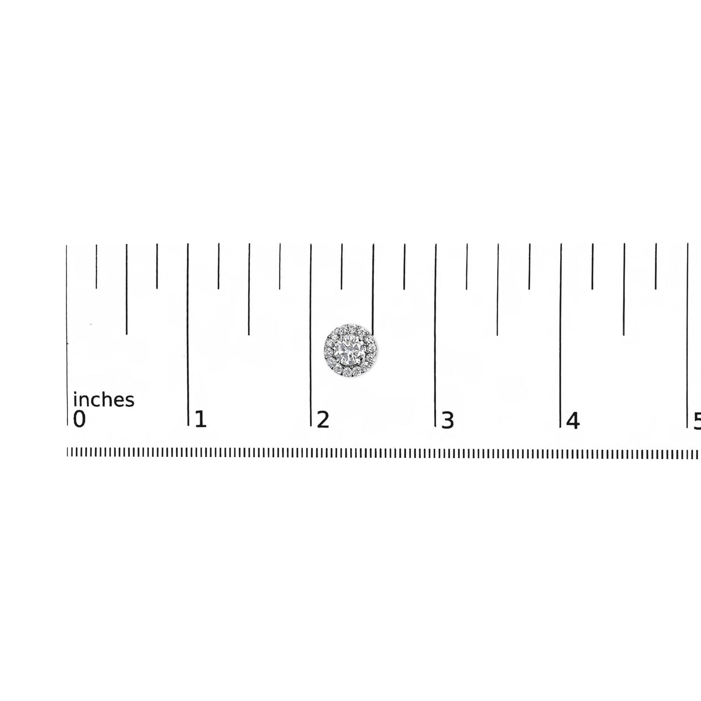 Whisper Radiance: 3.00 Carat Solitaire Studs with Hidden Diamond Collars