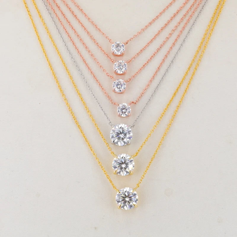 The Elite Crown: 1.00 CTW IGI Certified Hearts & Arrows Solitaire Necklace
