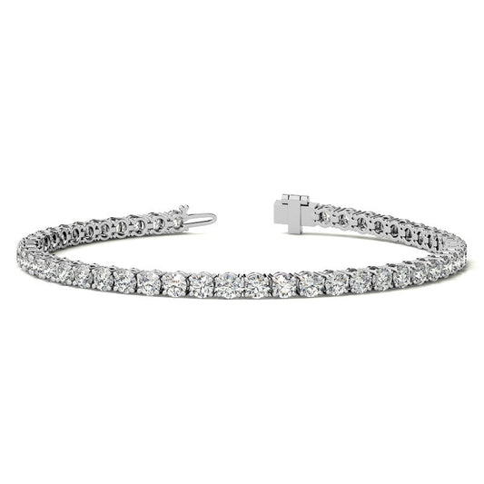 The Grand Horizon: 6.00 CTW AGI Certified G-VS Lab Diamond Tennis Bracelet