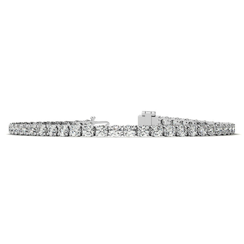 The Grand Horizon: 6.00 CTW AGI Certified G-VS Lab Diamond Tennis Bracelet