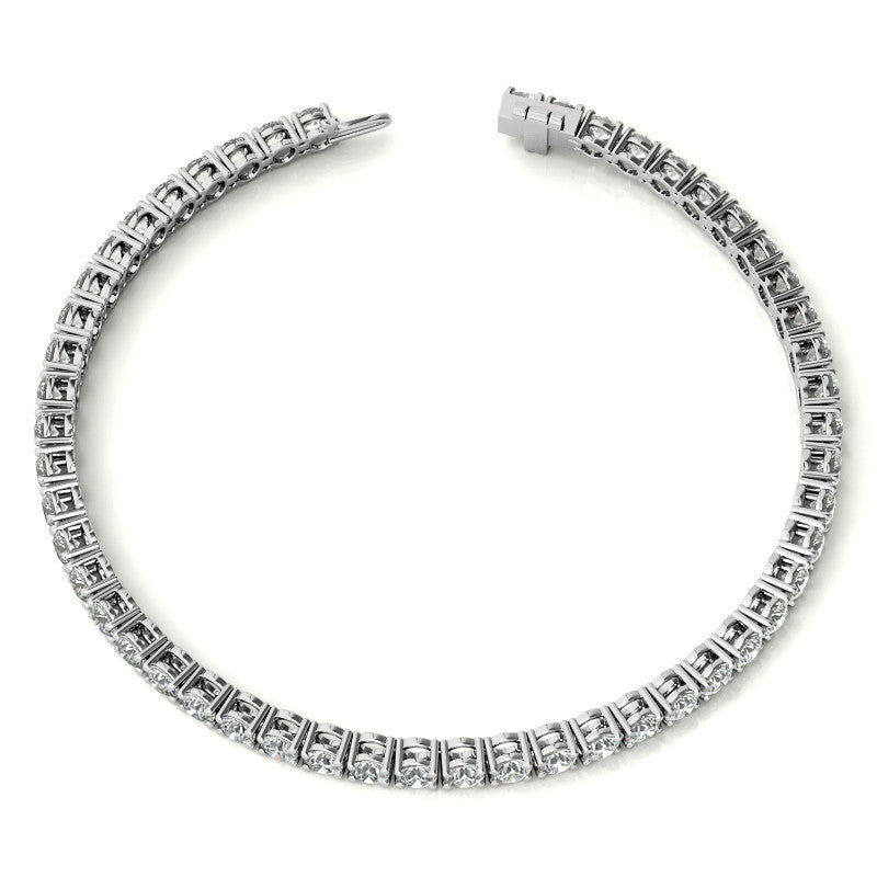 The Grand Horizon: 6.00 CTW AGI Certified G-VS Lab Diamond Tennis Bracelet