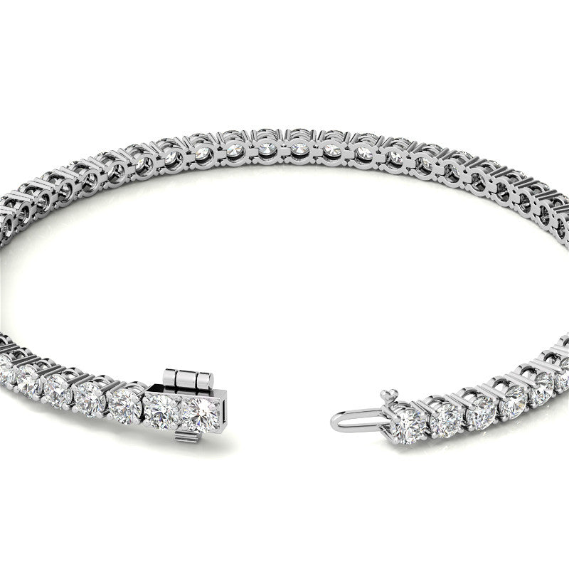 The Grand Horizon: 6.00 CTW AGI Certified G-VS Lab Diamond Tennis Bracelet