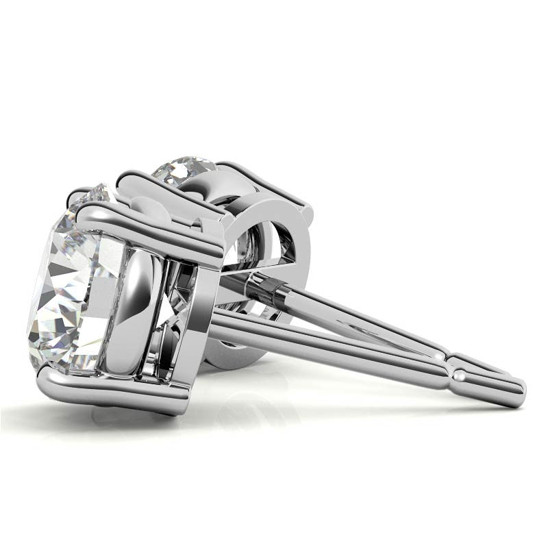 Classic Brilliance: 1.50 Carat Total Weight Round Lab Diamond Solitaires